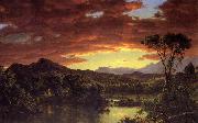 Frederic Edwin Church A Country Home Germany oil painting reproduction